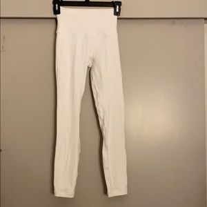 *pending buy* White 7/8 Lululemon align leggings